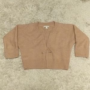 Banana Republic cropped cardigan w/ pin closure